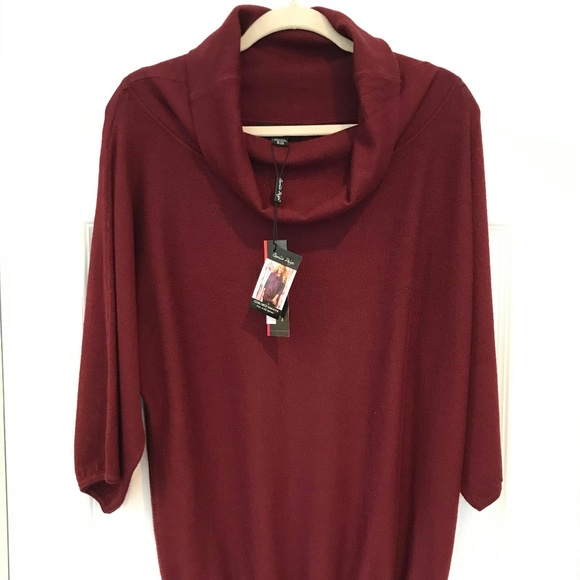 NWT Cowl Neck Sweater by Charlie Paige - Picture 7 of 7